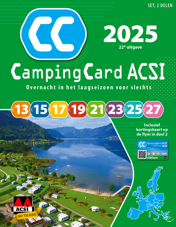 CampingCard ACSI 2025 Evenaar